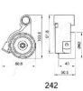 ASHIKA 45-02-242 Tensioner, timing belt